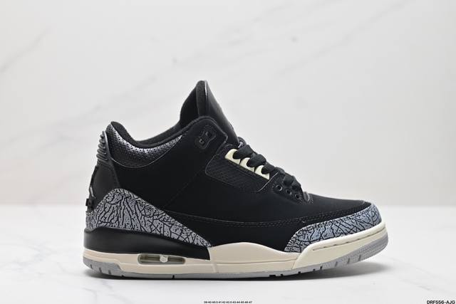 真标air Jordan 3 Retro 迈克尔 乔丹aj3代中帮复古休闲运动文化篮球鞋 货号:Ck9246-001 尺码:39 40 40.5 41 42 4