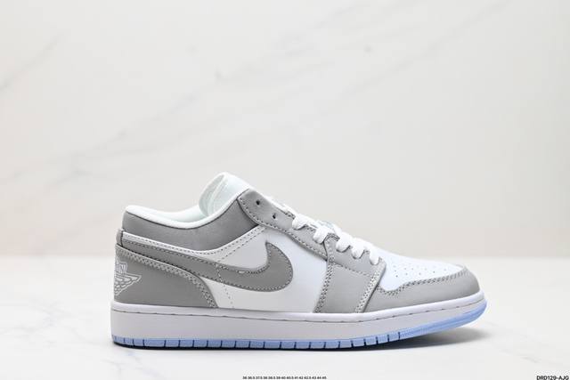 真标nike Air Jordan 1 Low Aj1乔1低帮休闲板鞋 同步官方配色 官方货号:Dc0774-105 Size:36 36.5 37.5 38