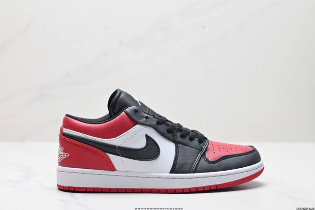 真标nike Air Jordan 1 Low Aj1乔1低帮休闲板鞋 同步官方配色 官方货号:Dc0774-105 Size:36 36.5 37.5 38