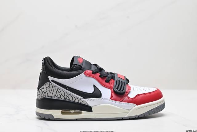 福利公司级三合一最强合体，多种新配色回归耐克nike Air Jordan Legacy 312 Low”White Grey Fog Blue Red“乔丹最