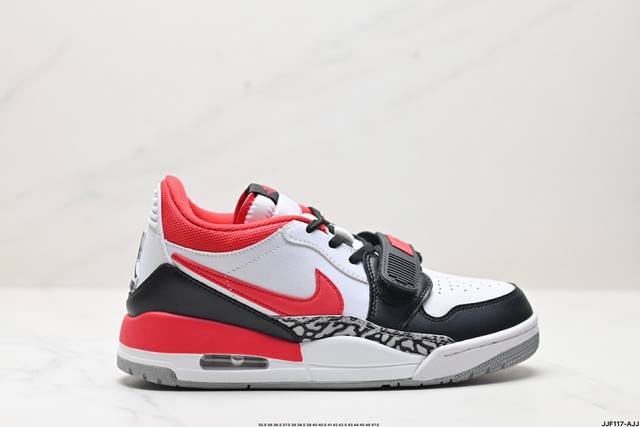 福利公司级三合一最强合体，多种新配色回归耐克nike Air Jordan Legacy 312 Low”White Grey Fog Blue Red“乔丹最