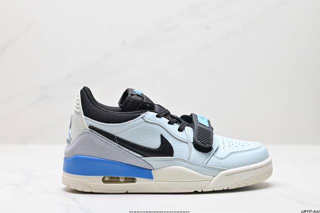 福利公司级三合一最强合体，多种新配色回归耐克nike Air Jordan Legacy 312 Low”White Grey Fog Blue Red“乔丹最