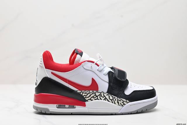 公司级三合一最强合体，多种新配色回归耐克nike Air Jordan Legacy 312 Low”White Grey Fog Blue Red“乔丹最强三