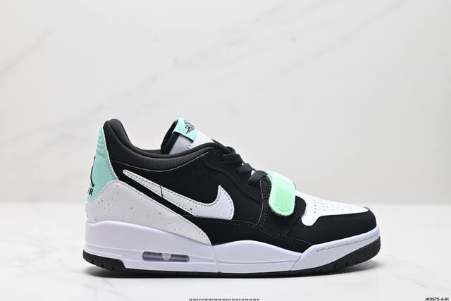 公司级三合一最强合体，多种新配色回归耐克nike Air Jordan Legacy 312 Low”White Grey Fog Blue Red“乔丹最强三