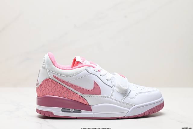 公司级三合一最强合体，多种新配色回归耐克nike Air Jordan Legacy 312 Low”White Grey Fog Blue Red“乔丹最强三