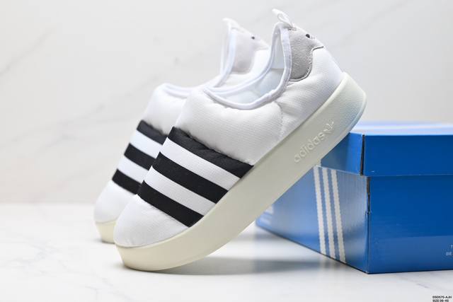 真标adidas Puffylette 阿迪达斯三叶草 毛毛虫 复古运动鞋 货号:Gy1593 尺码:36-45 Id:Dsd575-Ajh