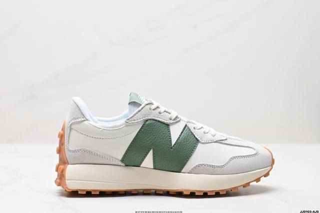 公司级new Balance Us327 复古休闲运动慢跑鞋 以更纯粹的复古风格设计打造的全新造型 侧身还以解构设计 将 N 字标志以做旧压花样式呈现 官方货号