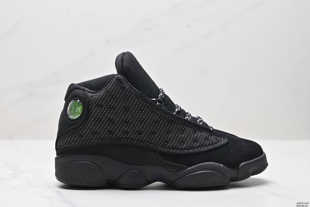 真标耐克nike Air Jordan 13 迈克尔 乔丹aj13代复古中帮文化休闲运动篮球鞋 货号:414571 011 尺码:36-43 Id:Jkd101