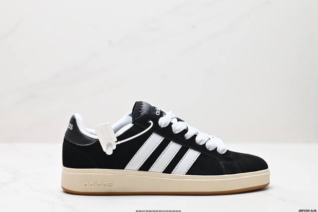 真标adidas Grand Courtbeat Base 00S 休闲 耐磨 低帮 板鞋 货号:Ih1039 尺码:36 36.5 37 38 38.5 39