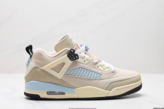 公司级nike Air Jordan Spizike Low舒适百搭 防滑耐磨 低帮 复古篮球鞋 货号:Hq3439-101 尺码:35 36 36.5 37.