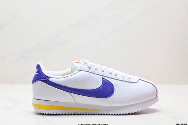 公司级nike Classic Cortez 耐克经典轻便舒适男子阿甘鞋休闲跑步鞋运动鞋 纯粹而执着的精神 使得cortez种在了一代人的心里 无论是否喜欢它复