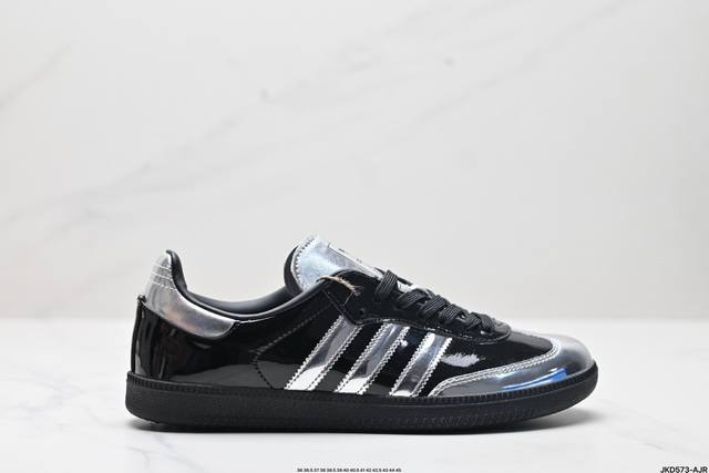 公司级阿迪达斯三叶草adidas Originals Samba Og 桑巴舞系列绅士德训足球风百搭低帮休闲运动板鞋 货号:Ih3364 尺码:36 36.5