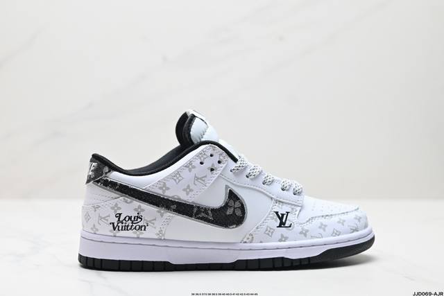 真标耐克nike Dunk Low Retro 扣篮系列复古低帮休闲运动滑板板鞋 货号:Cf3688-001 尺码:36 36.5 37.5 38 38.5 3