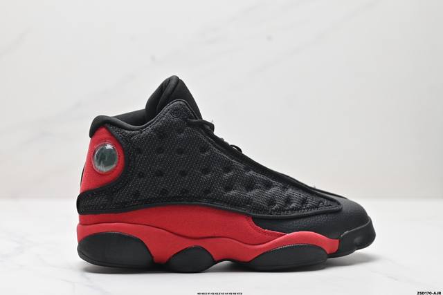 公司级耐克nike Air Jordan 13 迈克尔 乔丹aj13代复古中帮文化休闲运动篮球鞋 Airjordan 13以黑豹的风格制成 从猫咪般的反应和在球