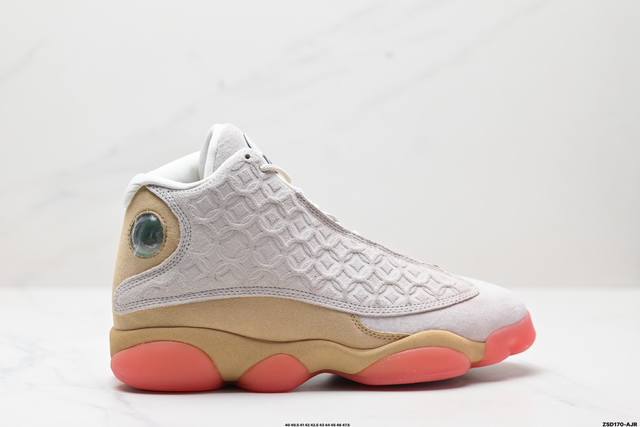 公司级耐克nike Air Jordan 13 迈克尔 乔丹aj13代复古中帮文化休闲运动篮球鞋 Airjordan 13以黑豹的风格制成 从猫咪般的反应和在球