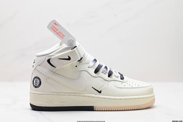 公司级nike Air Force 1 Mid 07 原楦头原纸板 打造纯正中帮空军版型 专注外贸渠道 全掌内置蜂窝气垫 原盒配件 原厂中底钢印、拉帮完美 官方