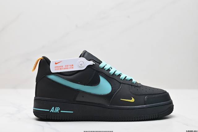 公司级nike Air Force 1‘07 原楦头原纸板 打造纯正低帮空军版型 专注外贸渠道 全掌内置蜂窝气垫 原盒配件 原厂中底钢印、拉帮完美 货号:Dv6