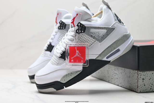 公司级nike Air Jordan 4 Retro 耐克迈克尔 乔丹aj4代中帮复古休闲运动文化篮球鞋 原厂材料tpu超q弹网格材质 缜密拉帮及中底钢印细节