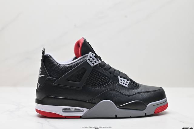 公司级nike Air Jordan 4 Retro 耐克迈克尔 乔丹aj4代中帮复古休闲运动文化篮球鞋 原厂材料tpu超q弹网格材质 缜密拉帮及中底钢印细节