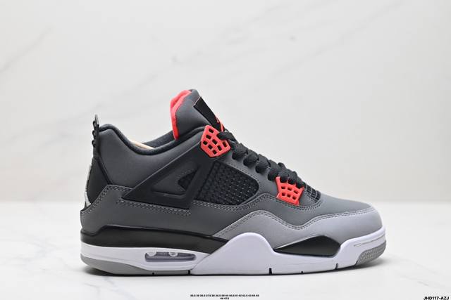 公司级nike Air Jordan 4 Retro 耐克迈克尔 乔丹aj4代中帮复古休闲运动文化篮球鞋 原厂材料tpu超q弹网格材质 缜密拉帮及中底钢印细节