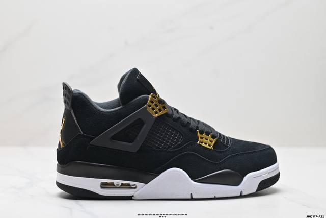 公司级nike Air Jordan 4 Retro 耐克迈克尔 乔丹aj4代中帮复古休闲运动文化篮球鞋 原厂材料tpu超q弹网格材质 缜密拉帮及中底钢印细节