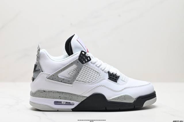 公司级nike Air Jordan 4 Retro 耐克迈克尔 乔丹aj4代中帮复古休闲运动文化篮球鞋 原厂材料tpu超q弹网格材质 缜密拉帮及中底钢印细节