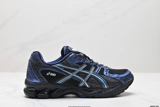 公司级asics Gel-Nimbus 10.1 亚瑟士 复古先锋 潮流 拼接耐磨 低帮休闲跑步鞋 货号:1203A543-002 尺码:36 37 37.5