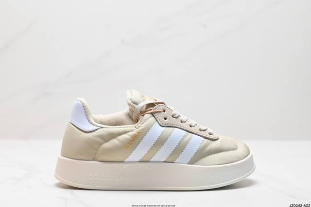 公司级阿迪达斯三叶草adidas Originals Samba Home 桑巴舞系列绅士德训足球风百搭低帮休闲运动板鞋 货号:Ih5504 尺码:36 36.