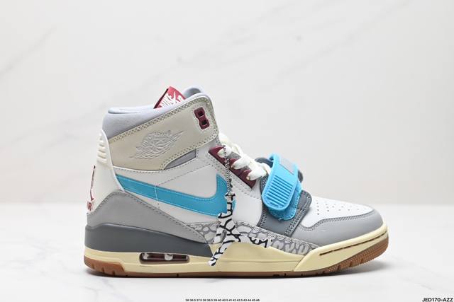 公司级nike Air Jordan Legacy 312 High耐克乔丹三合一混合版本高帮文化休闲运动篮球鞋 货号:Cd7069-138 尺码:36 36.