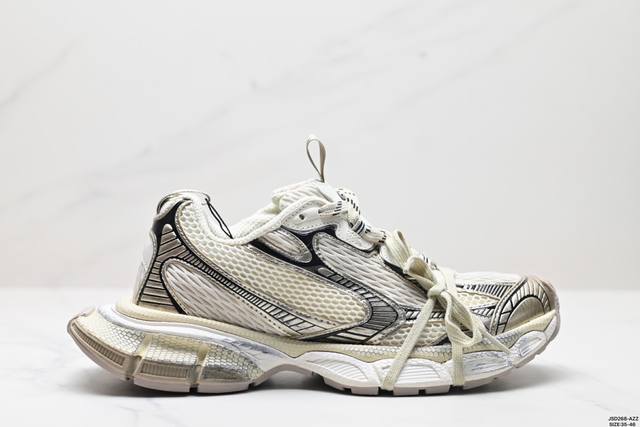 公司级balenciaga 巴黎世家 Phantom Sneaker 复古老爹鞋 巴黎世家十代 官方全套配件鞋盒 鞋带 防尘纸配套齐全 货号:734734 W3