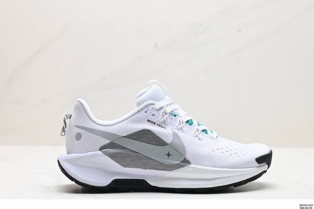 公司级nike Reactx Pegasus Trail 5 Next Nature 越野跑步鞋 登月兼顾迅疾外观和稳固脚感 后跟覆面和中足动态支撑巧妙融合 缔