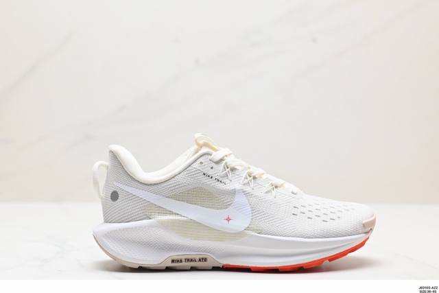 公司级nike Reactx Pegasus Trail 5 Next Nature 越野跑步鞋 登月兼顾迅疾外观和稳固脚感 后跟覆面和中足动态支撑巧妙融合 缔