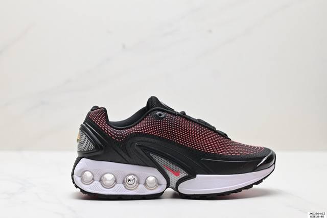 公司级nike Air Max Dn 耐克2024全新气垫跑鞋 #全新鞋款在同侧采用了四个圆柱仓式的设计 不仅有防滑耐磨性功能 还搭配了周围一圈柔软的泡棉材质