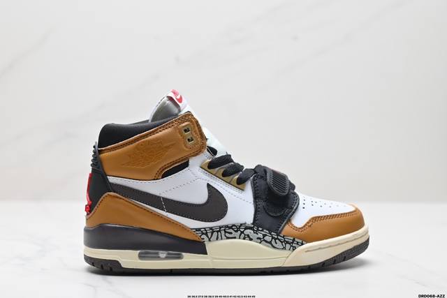 真标nike Air Jordan Legacy 312 High耐克乔丹三合一混合版本高帮文化休闲运动篮球鞋 货号:Fz5047- 尺码:36 36.5 37