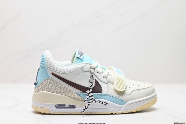 公司级nike Air Jordan Legacy 312 Low耐克乔丹三合一混合版本低帮文化休闲运动篮球鞋 货号:Cd7069- 尺码:36 36.5 37