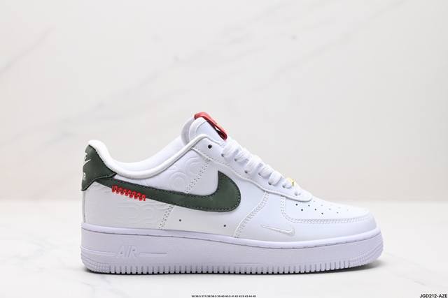 公司级nike Air Force 1‘07 原楦头原纸板 打造纯正低帮空军版型 专注外贸渠道 全掌内置蜂窝气垫 原盒配件 原厂中底钢印、拉帮完美 货号:Hv5