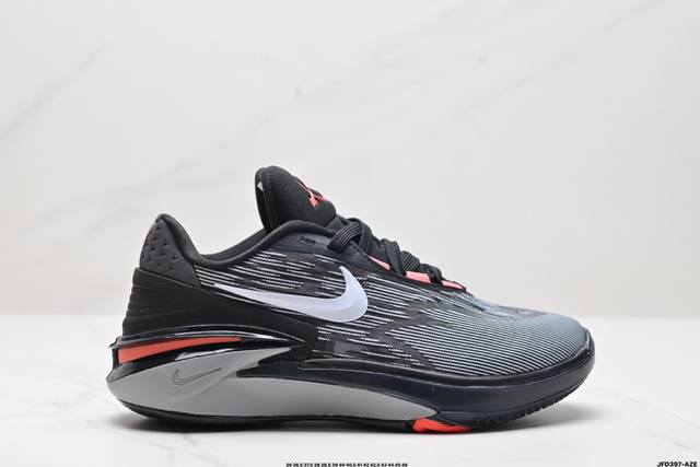 真标nike Air Zoom G.T.Cut 2 Er 缓震耐磨 篮球鞋 采用热熔织物鞋面材质 搭配全掌renew科技泡棉缓震中底 外置优质橡胶大底 货号:D