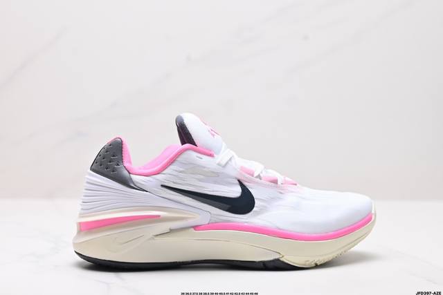 真标nike Air Zoom G.T.Cut 2 Er 缓震耐磨 篮球鞋 采用热熔织物鞋面材质 搭配全掌renew科技泡棉缓震中底 外置优质橡胶大底 货号:D