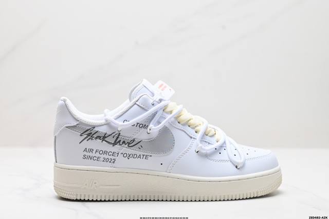 公司级nike Air Force 1‘07 Lv8 原楦头原纸板 打造纯正低帮空军版型 专注外贸渠道 全掌内置蜂窝气垫 原盒配件 原厂中底钢印、拉帮完美 货号