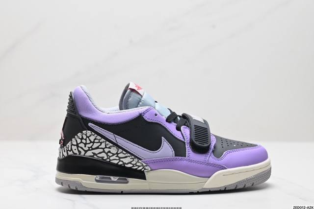 公司级三合一最强合体，多种新配色回归耐克nike Air Jordan Legacy 312 Low”White Grey Fog Blue Red“乔丹最强三