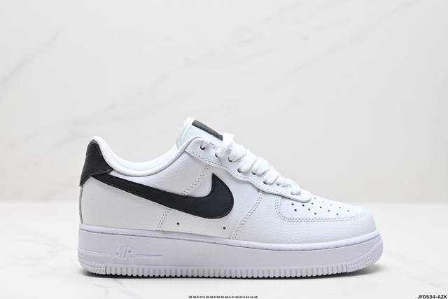 公司级nike Air Force 1‘07 Lv8 原楦头原纸板 打造纯正低帮空军版型 专注外贸渠道 全掌内置蜂窝气垫 原盒配件 原厂中底钢印、拉帮完美 货号