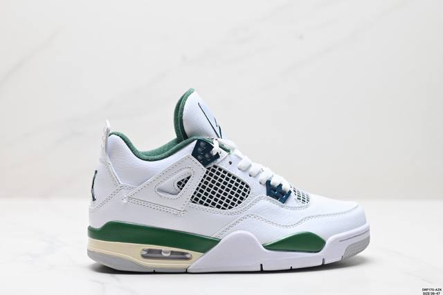 真标nike Air Jordan 4 Retro 耐克迈克尔 乔丹aj4代中帮复古休闲运动文化篮球鞋 货号:Cz6509-100 尺码:36-47 Id:Dr