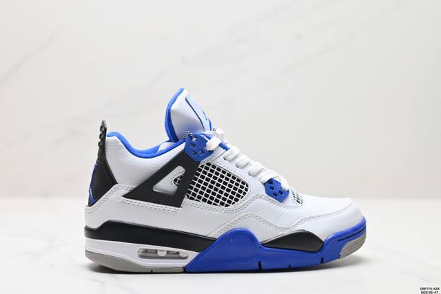 真标nike Air Jordan 4 Retro 耐克迈克尔 乔丹aj4代中帮复古休闲运动文化篮球鞋 货号:Cz6509-100 尺码:36-47 Id:Dr