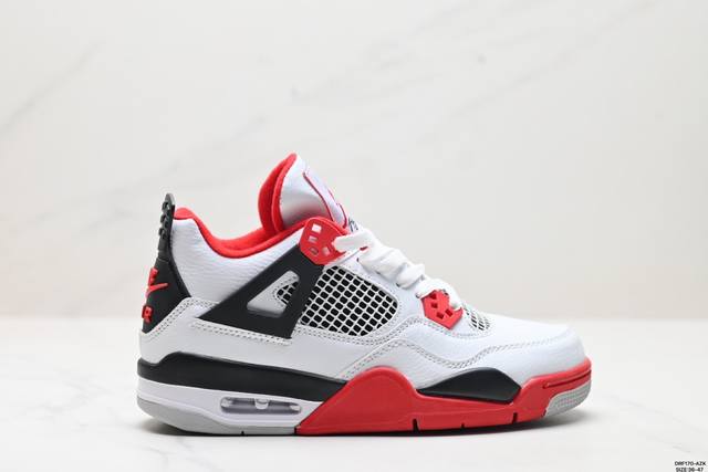 真标nike Air Jordan 4 Retro 耐克迈克尔 乔丹aj4代中帮复古休闲运动文化篮球鞋 货号:Cz6509-100 尺码:36-47 Id:Dr