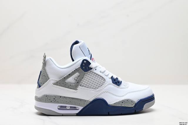 真标nike Air Jordan 4 Retro 耐克迈克尔 乔丹aj4代中帮复古休闲运动文化篮球鞋 货号:Cz6509-100 尺码:36-47 Id:Dr