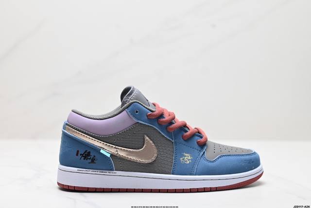 公司级nike Air Jordan 1 Low Aj1乔1低帮休闲板鞋 同步官方配色 官方货号:Dv2433-709 尺码:36 36.5 37.5 38 3