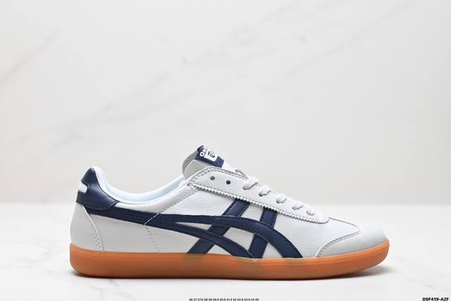 真标亚瑟士 Onitsuka Tiger Tokuten 复古低帮休闲跑鞋 实拍首发 Tokuten的灵感来源于80年代的室内用鞋 T-Toe前足补强设计 室内