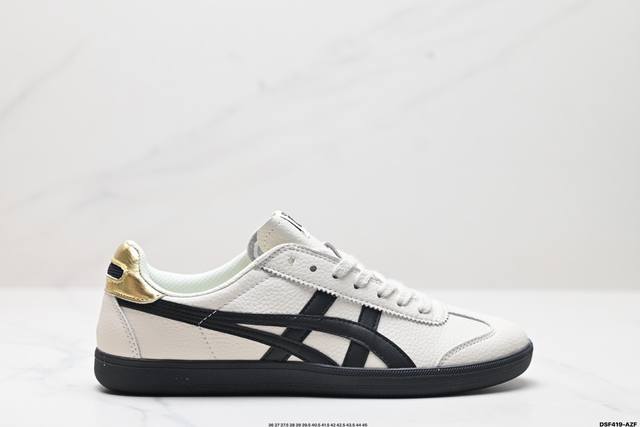 真标亚瑟士 Onitsuka Tiger Tokuten 复古低帮休闲跑鞋 实拍首发 Tokuten的灵感来源于80年代的室内用鞋 T-Toe前足补强设计 室内