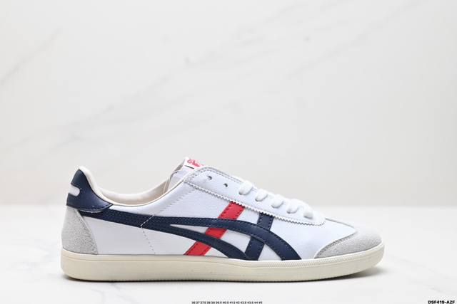 真标亚瑟士 Onitsuka Tiger Tokuten 复古低帮休闲跑鞋 实拍首发 Tokuten的灵感来源于80年代的室内用鞋 T-Toe前足补强设计 室内