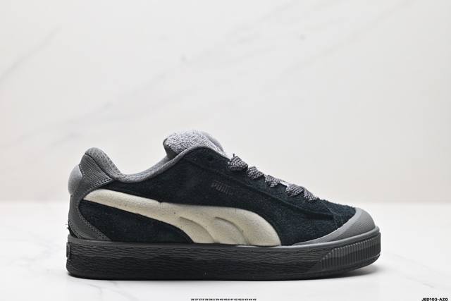 公司级puma Suede Xl Crush复古单品 彪马 防滑耐磨低帮德训板鞋 货号:399099 02 尺码:36 37 37.5 38 38.5 39 4